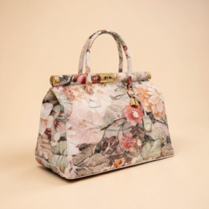 Timeless Cielina Leather Tote – Floral