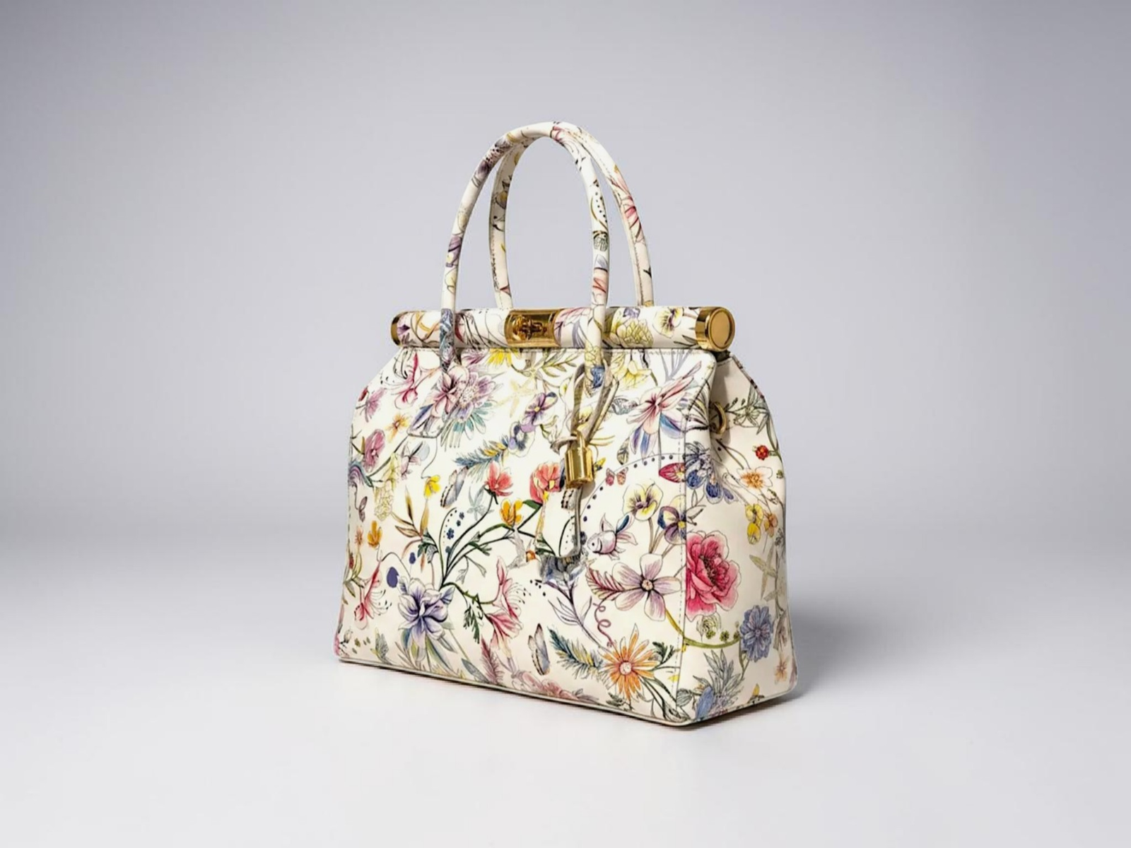 Timeless Cielina Leather Tote – Garden - Image 2