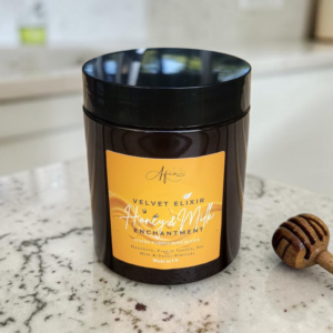 Velvet Elixir: Honey and Milk Enchantment