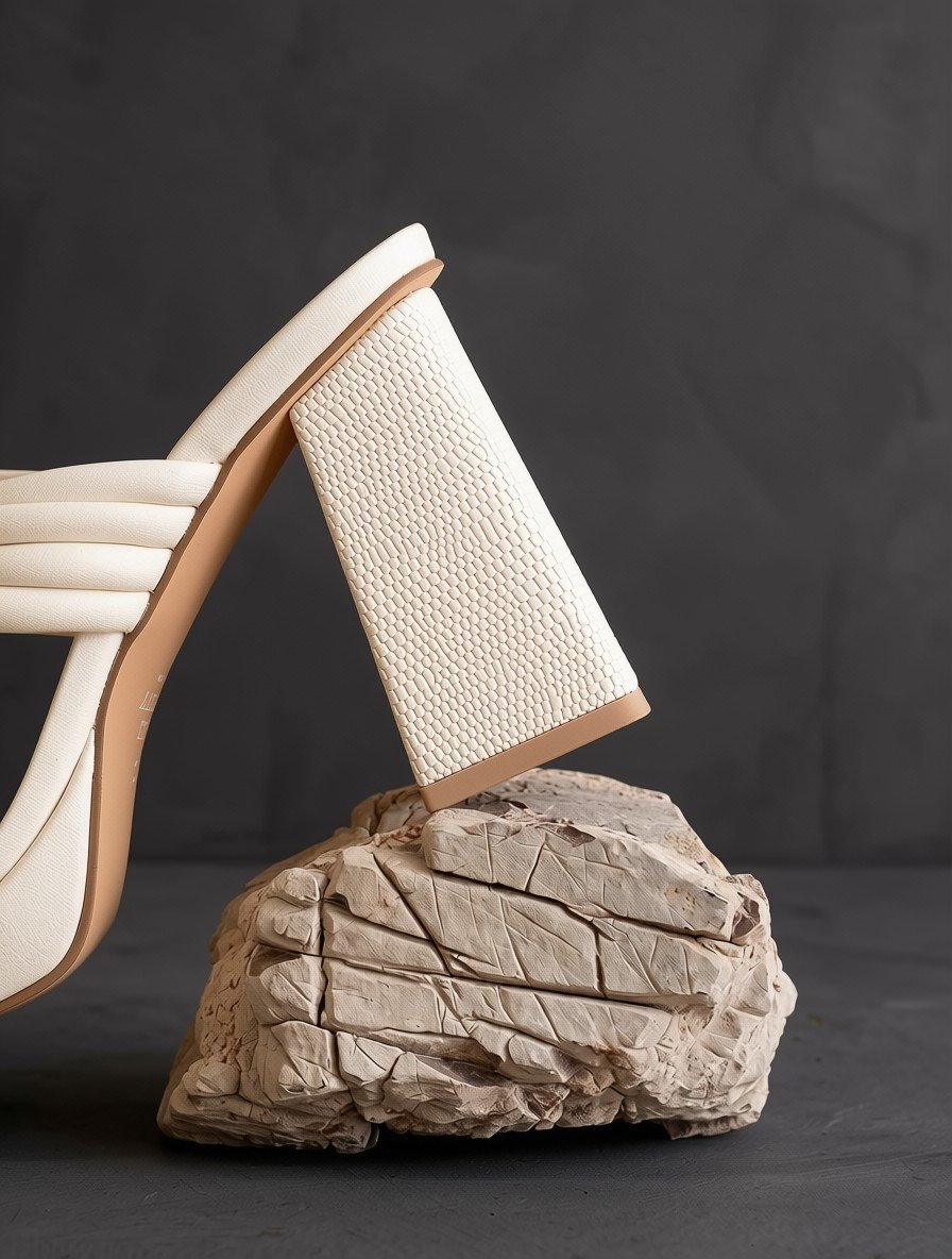 Lorie Knot Sandals - Snow - Image 2